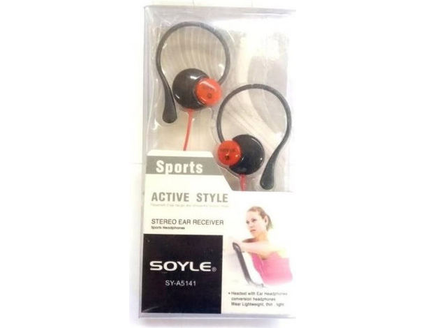 Cuffiette Sport SYA5141 Archetto Cavo Jack 3,5 mm Controllo Riproduzione Musica