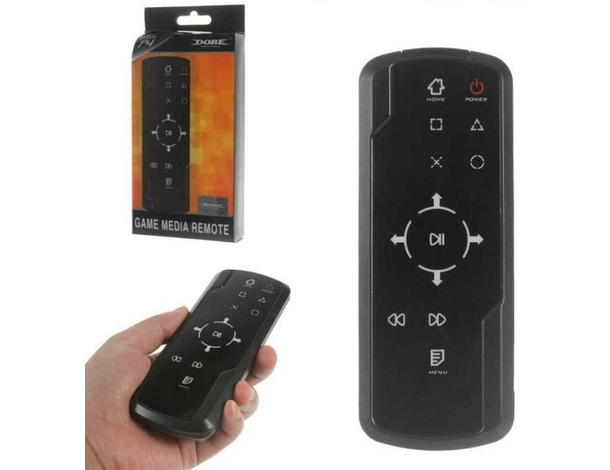 Telecomando Remoto PS4 Game Media Remote Bluetooth 3.0 Wireless Console Blu-Ray