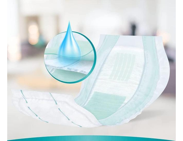 4x confezione Assorbenti sagomati da 12 pezzi Incontinenza Uomo Donna Lines...