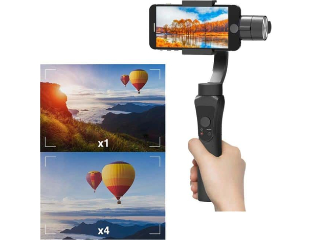 Stabilizzatore Smartphone Immagini Foto Video Movimenti Impugnatura Ergonomica