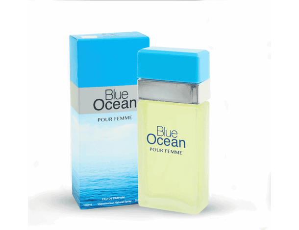 Profumo da Donna Blue Ocean 100ml Eau de Toilette Parfum pour Femme Idea Regalo