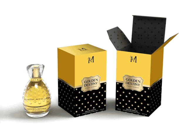 Profumo da Donna Golden Destiny 100ml Eau de Toilette Parfum Pour Femme Regalo