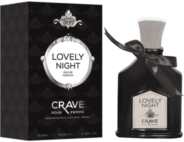 Profumo da Donna Lovely Night Crave 100ml Eau de Toilette pour Femme Spray
