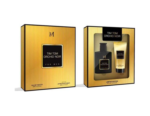 Set Regalo Uomo Cofanetto Tim Tom Orchid Noir Profumo 50 ml + Dopobarba 50 ml...