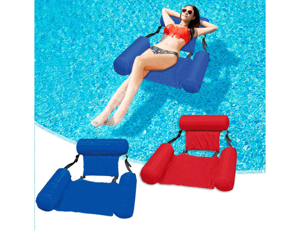 Poltrona Gonfiabile Galleggiante Per Mare Piscina Sedia Relax Estate Sole