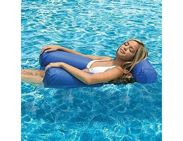 Poltrona Gonfiabile Galleggiante Per Mare Piscina Sedia Relax Estate Sole 5