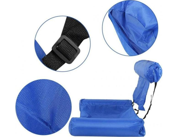 Poltrona Gonfiabile Galleggiante Per Mare Piscina Sedia Relax Estate Sole 10