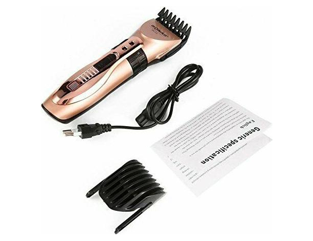 Taglia Capelli Uomo Professionale SN-125 Rasoio Barba Testina Regolabile 4