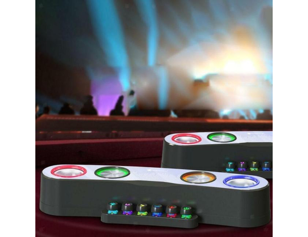 Cassa Speaker Wireless Bluetooth per Gaming Musica Desktop Laptop PC 3