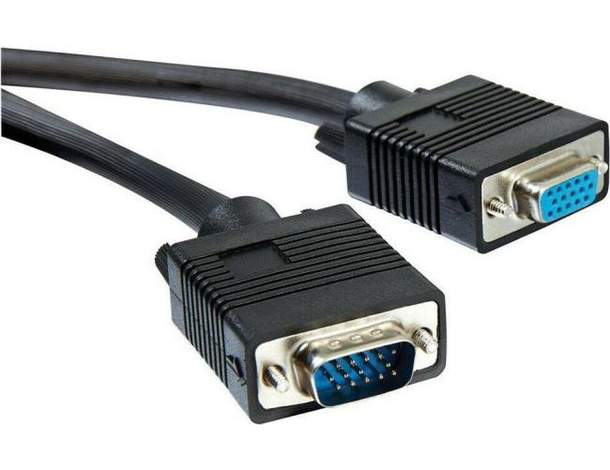 Cavo VGA Adattatore Connettore Maschio a Femmina Monitor Video Digitale...
