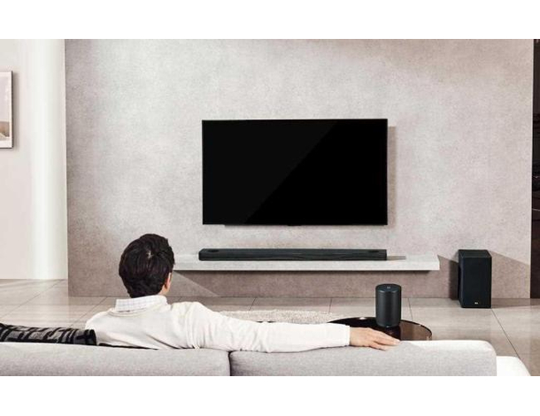 Barra Audio Radio FM Usb SD Bluetooth Smartphone Sistema TV Soundbar 85 cm 5