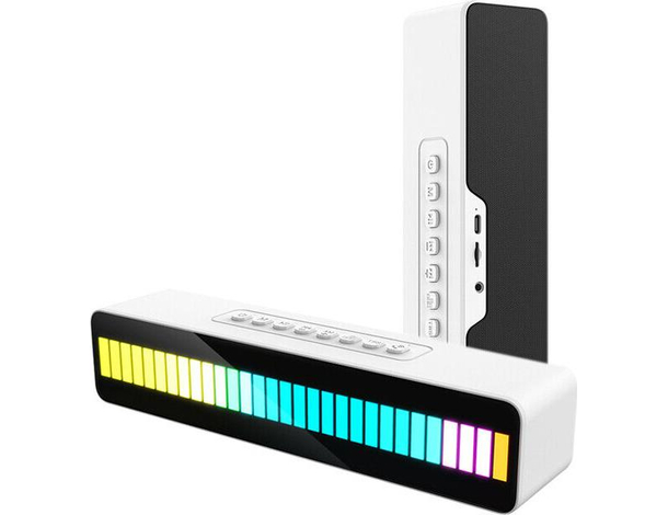 Cassa Speaker Bluetooth Con LED RGB Ritmo Di Musica Soundbar 5 Modalità 3