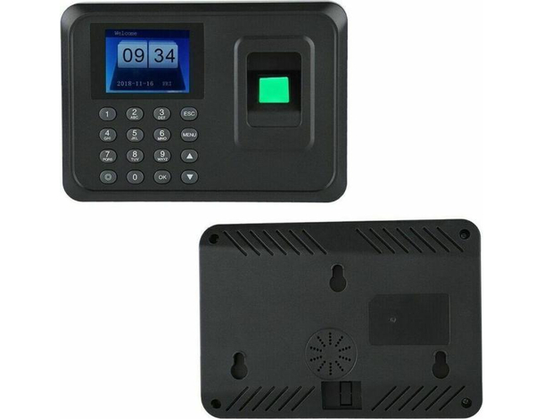 Marcatore Tempo Ufficio Palestra Impronta Digitale Scanner Biometrico Badge...