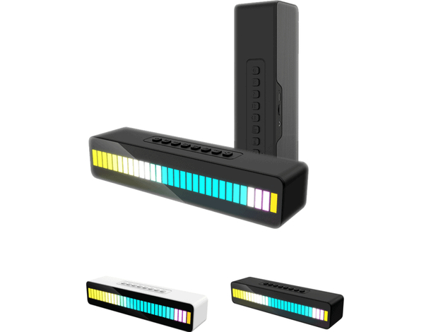 Cassa Speaker Bluetooth Con LED RGB Ritmo Di Musica Soundbar 5 Modalità