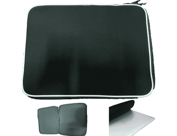 Custodia Morbida Nera Con Bordatura Rigida PC Portatile Laptop Neoprene 14"