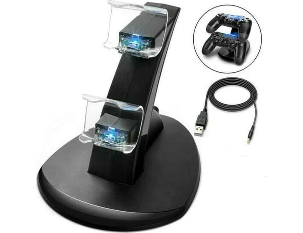 Stand Accessori PS4 Stand Di Ricarica Joystick Pad Stazione Ricarica Controller