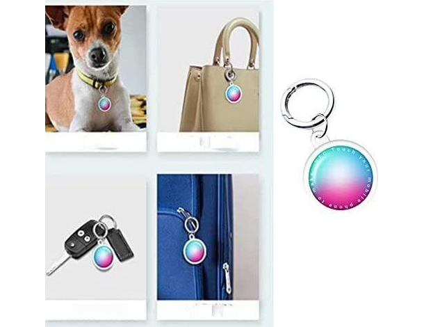 NFC Tag Portachiavi Anti Smarrimento iOS Android Musica Condivisione...