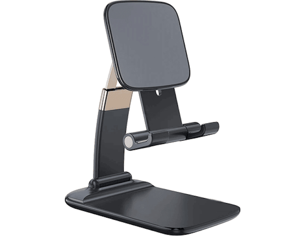 Supporto Cellulare Smartphone Tablet iPad Da Tavolo Pieghevole e Regolabile