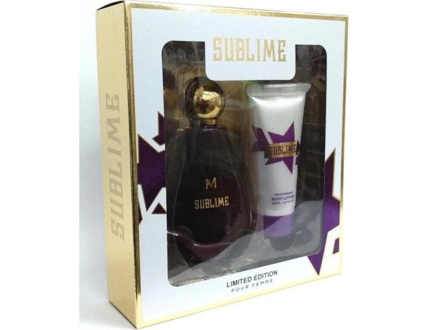 Set Regalo Donna Cofanetto Sublime Profumo 50ml + Lozione Corpo per Lei 50ml