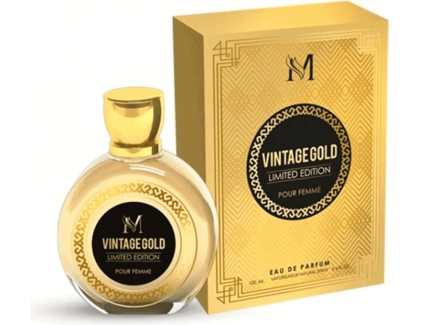 Profumo da Donna Vintage Gold Limited Edition 100ml Eau de Parfum pour Femme