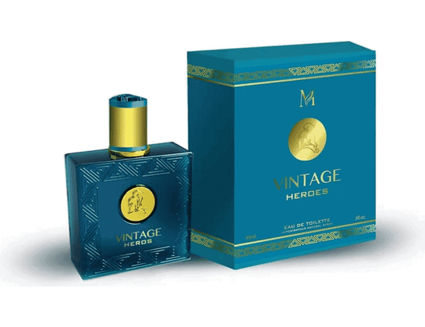 Profumo da Uomo Vintage Heroes 100 ml Eau de Toilette Parfum pour Homme