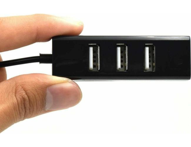 Hub 4 Porte USB 2.0 Collegamento Trasferimento Dati PC Multiporte BO-OT20 3