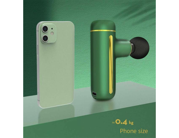 Massaggiatore a Percussione Terapia Muscolare Massaggio 4 Testine 5000 mAh...