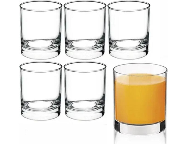 6x Bicchieri da Acqua Mod. Cortina 25.5 cl Bicchiere in Vetro Trasparente Vino