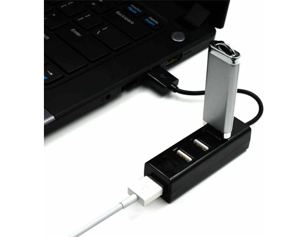 Hub 4 Porte USB 2.0 Collegamento Trasferimento Dati PC Multiporte BO-OT20 4