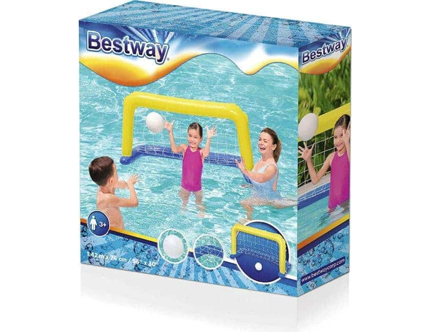 Rete Volley Gonfiabile Gioco per Piscina Bestway Pallavolo Pallanuoto...
