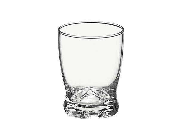 3x Bicchieri da Acqua Mod. Madison 24cl in vetro Trasparente Vino Bibita 2