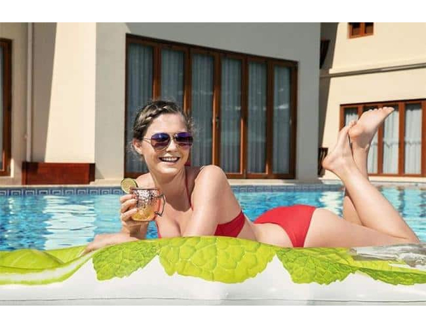 Materassino Gonfiabile Stampa Moscow Mule Mare Piscina 173x160cm Vinile...