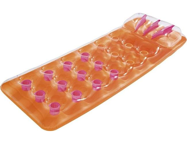 Materassino Gonfiabile Mare Piscina Bambini Fashion 188x71Cm Colori Assortiti...