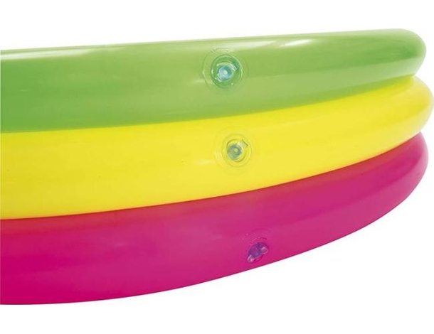 Piscina Gonfiabile Rotonda da Giardino Gioco per Bambini 102x25cm con 3...