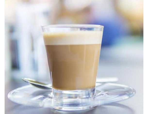 3x Tazzine da Caffè Mod. Caffeino 8.5cl Bicchieri in Vetro Trasparente...