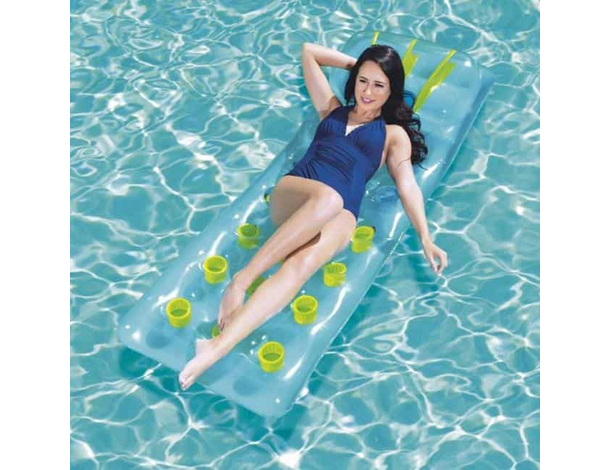 Materassino Gonfiabile Mare Piscina Bambini Fashion 188x71Cm Colori Assortiti...