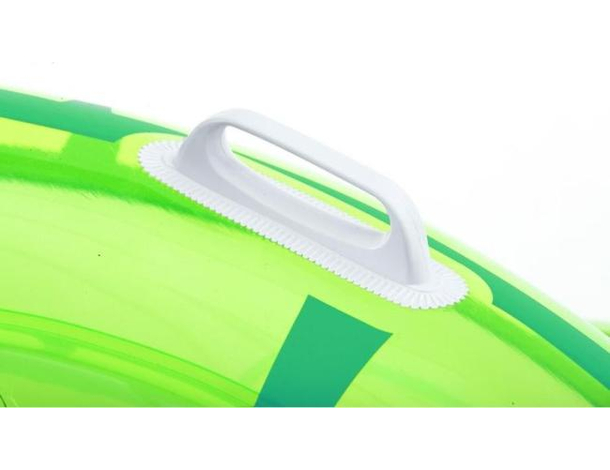 Materassino Gonfiabile Stampa Tartaruga Mare Piscina 140x140cm Bambini Gioco...