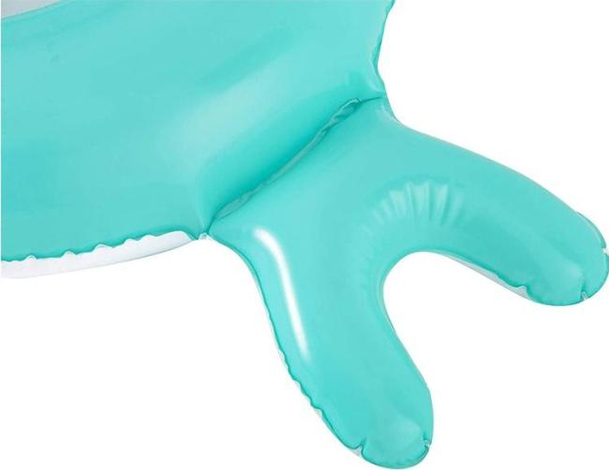 Canotto Gonfiabile Narvalo Piscina Mare Salvagente 118x89cm Gioco Bambini 5