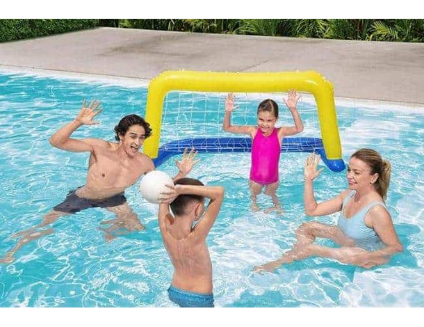 Rete Volley Gonfiabile Gioco per Piscina Bestway Pallavolo Pallanuoto...