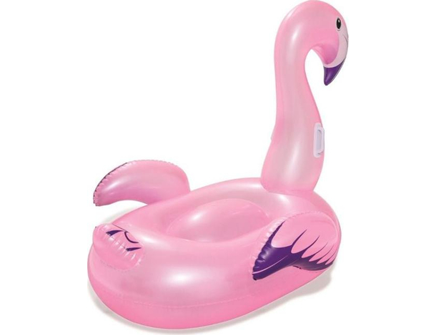Materassino Gonfiabile Forma Fenicottero Campeggio Mare Piscina 127x127cm 4