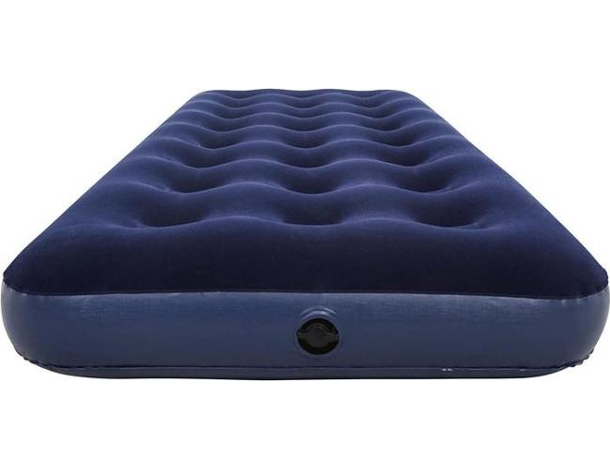 Materasso Gonfiabile Pavillo Letto Singolo Materassino da Campeggio Floccato...