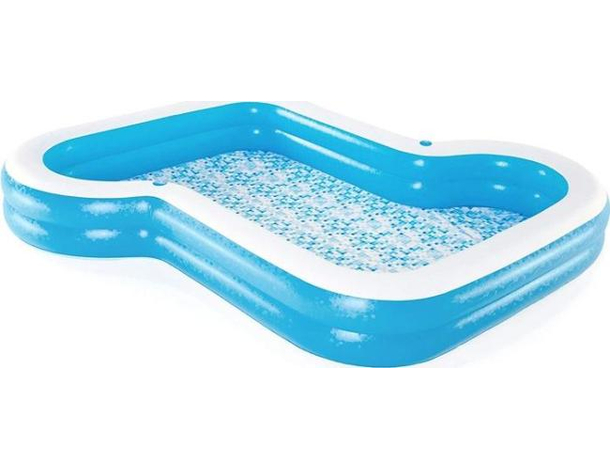 Piscina Fuori Terra Gonfiabile in Vinile 305x274x46cm da Giardino Bambini Gioco