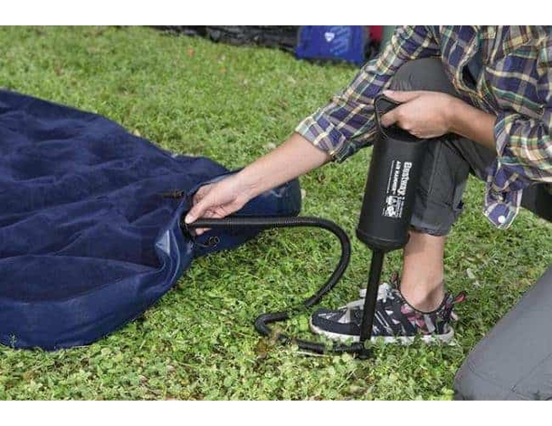 Materasso Gonfiabile Pavillo Letto Singolo Materassino da Campeggio Floccato...