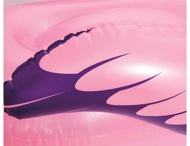 Materassino Gonfiabile Forma Fenicottero Campeggio Mare Piscina 127x127cm 5