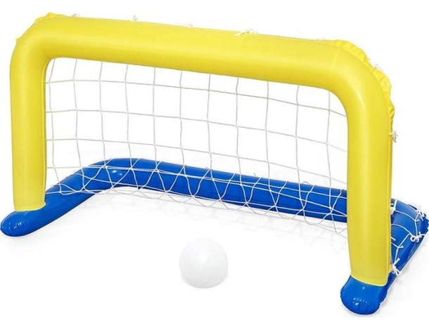 Rete Volley Gonfiabile Gioco per Piscina Bestway Pallavolo Pallanuoto 142x76cm