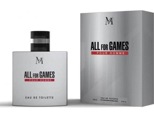 Profumo da Uomo All For Games 100 ml Eau de Toilette Parfum pour Homme Spray