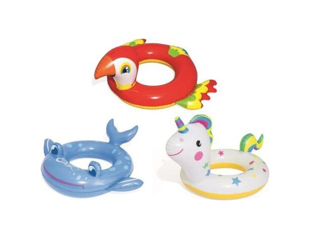 Ciambella Gonfiabile Salvagente Diverse Fantasie Bambini Mare Piscina Estate