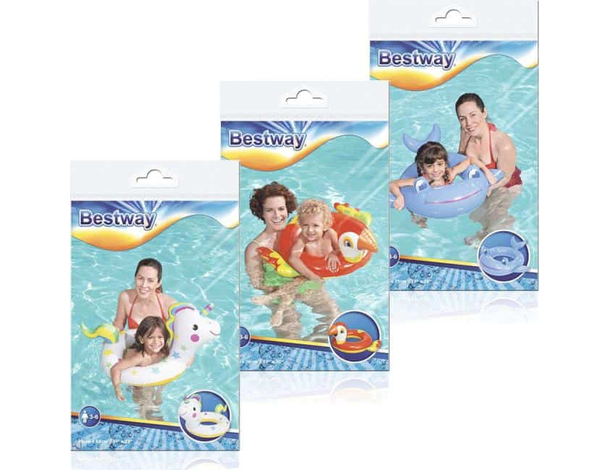 Ciambella Gonfiabile Salvagente Diverse Fantasie Bambini Mare Piscina Estate...