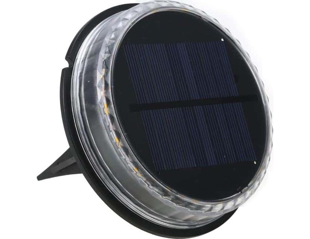 Luce Solare Led da Giardino Esterno Segna Passo Picchetto Luce Gialla 1-3-5...