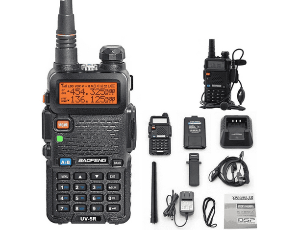 Radio Ricetrasmittente UV-5r VHF/UHF Dual Band Radio136-174-400-520 Mhz Boafeng